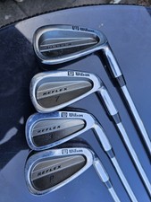 Wilson Reflex Iron Set 3 7 9 P Golf Clubs Right Handed Steel Shafts Shock Trap
