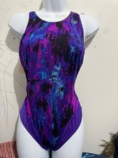 Vintage One Piece Women Bathing Suit Swimsuit USA Size 30