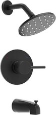 Replacement for Delta Shower Trim Kit 14 Series, Bathtub Matte Black Shower