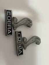 2x 1968 Shelby Cobra Emblem's S8MS 16098 F-Shelby-Mustang-GT350-GT500