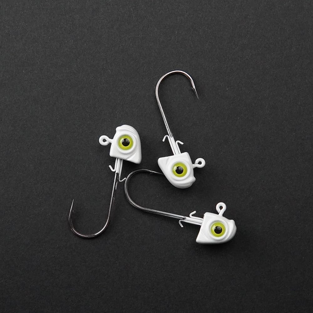 Alabama Rig (A-Rig) Fishing Lures Kit – 2 Rigs, 10 Jig Heads & Swimbaits, Tac... - Image 5