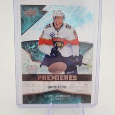 2018-19 Upper Deck Ice Premieres /1299 Juho Lammikko Level 5 #55 Rookie RC
