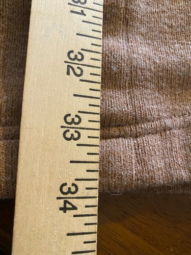 Chaleco One The Land para mujer pequeño forrado de piel sintética gamuza sintética marrón informal boho abierto - Imagen 9 de 10