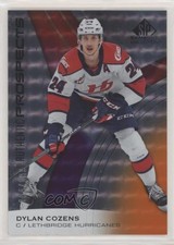 2019-20 Upper Deck SP Game Used CHL Edition Orange /199 Dylan Cozens #16 0e3