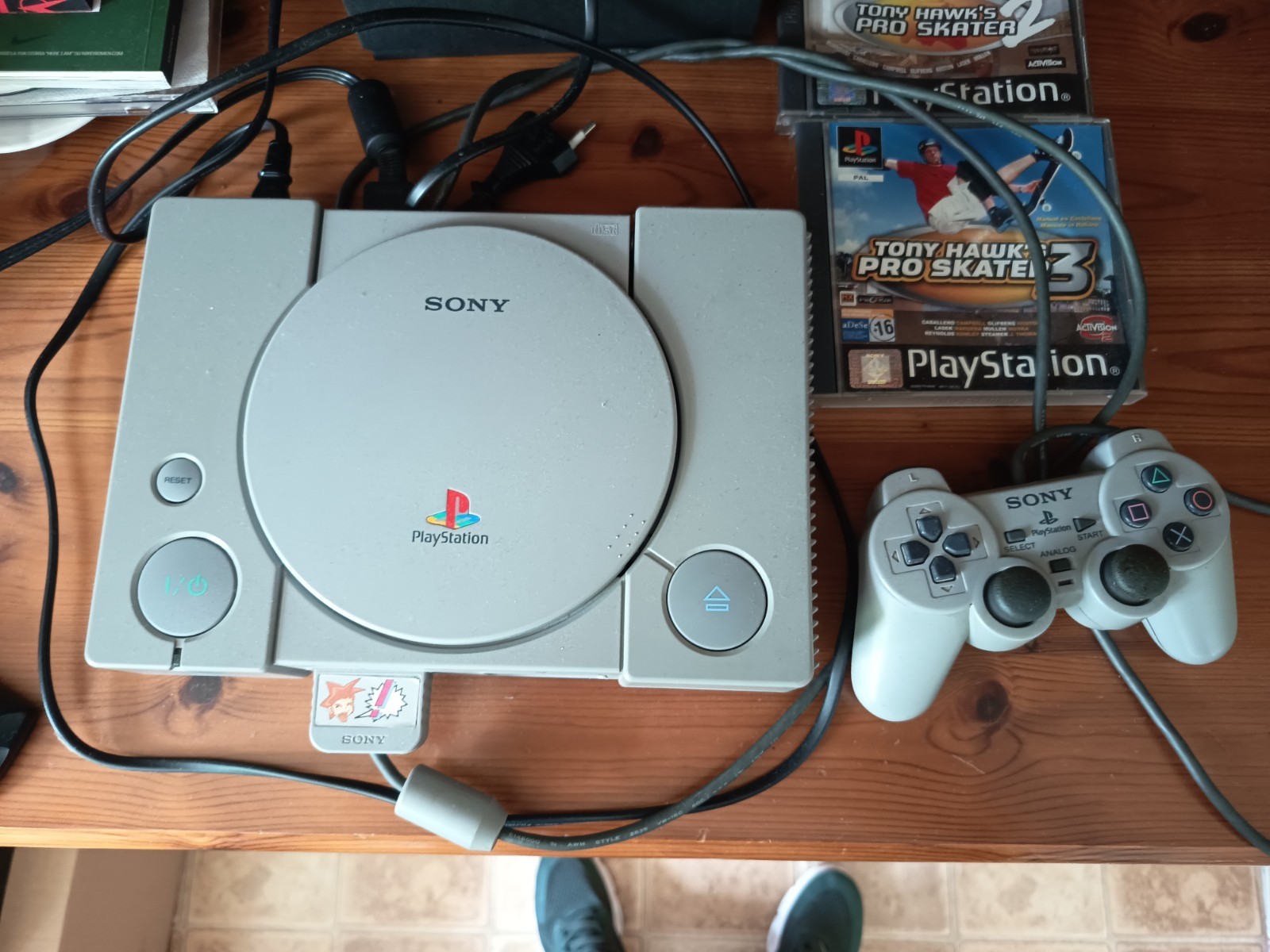 Sony PlayStation 1 Console con Controller - Grigia
