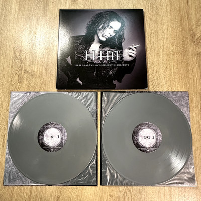 Him Deep Shadows and Brilliant Highlights 2 x Silver Vinyl Record USA 2014