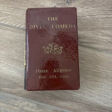 Cassaforte a libro falso vintage scatola nascosta portaoggetti libro vuoto "La Divina Commedia" 7"