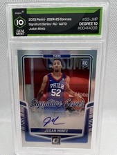 2024-25 Donruss #SS-JMP Judah Mintz Signature Series Degree Gem Mint 10