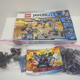 LEGO Ninjago 70725 Nindroid MechDragon  691 PC Age 9-14 INCOMPLETE