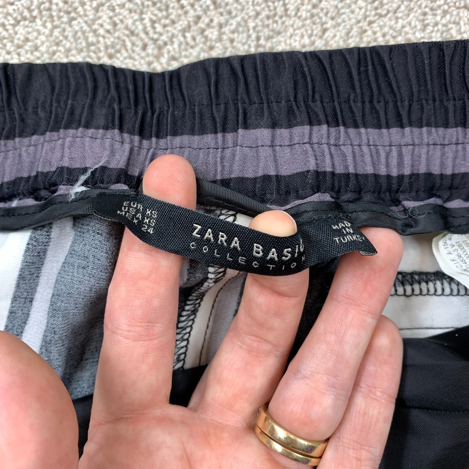 Zara Basic Collection Pull-On Jogger Pants Women'… - image 5