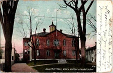 Haverhill Massachusetts MA : SCHOOL SCENE d/24 BC5106