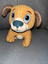 JUST PLAY DISNEY JUNIOR DOC McSTUFFINS FINDO BROWN PUPPY DOG w/ Collar Plush Toy