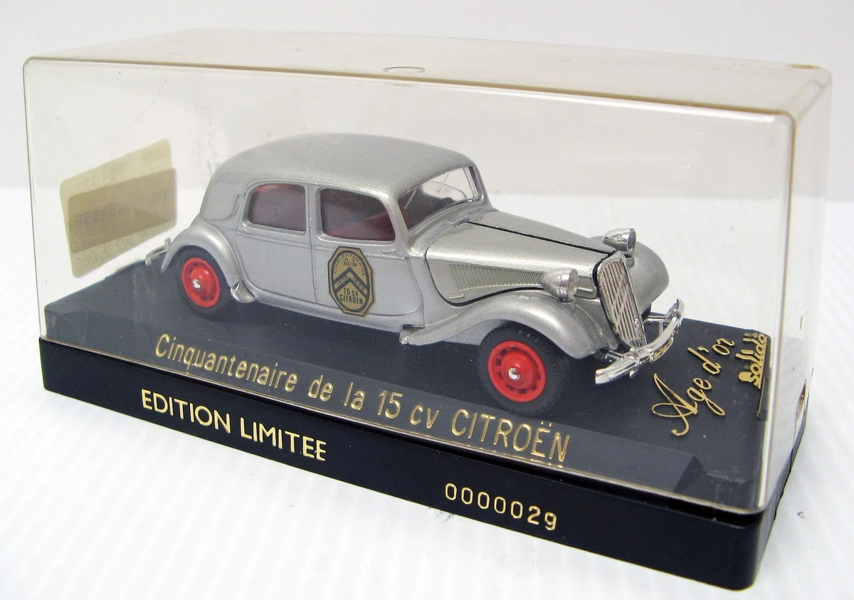Citroën 1938 Vehicle Year Vintage Manufacture Diecast Cars, Trucks