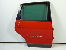 VW POLO Cross (9A, 9N) Tür rechts hinten 6Q6833056H LP3G Flashrot komplett