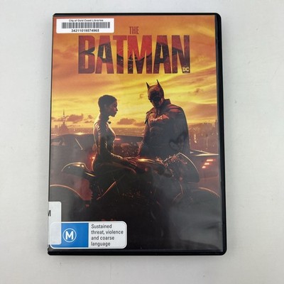 The Batman DVD 2021 Robert Pattinson DC Region 4 PAL Ex Rental
