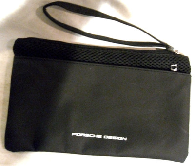 PORSCHE DESIGN BLACK HAND BAG 9 x 5''