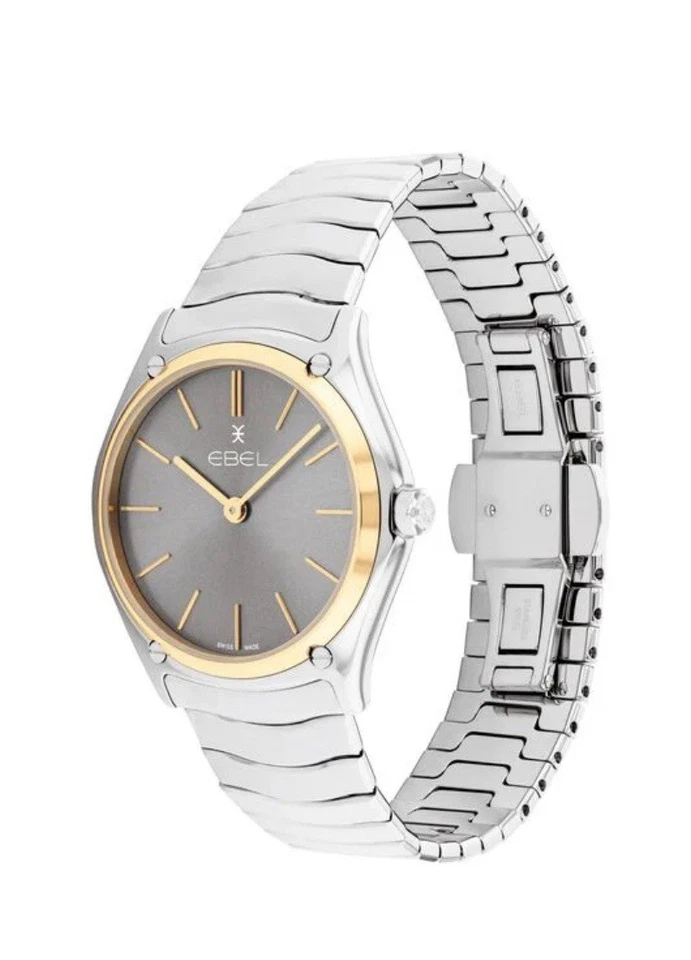 Nuevo reloj Ebel Sport clásico para mujer 33 mm acero inoxidable 1216508A Foto 2 de 4