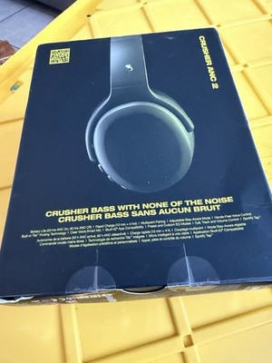 Skullcandy Crusher ANC 2 Bluetooth Wireless Headphones - Black