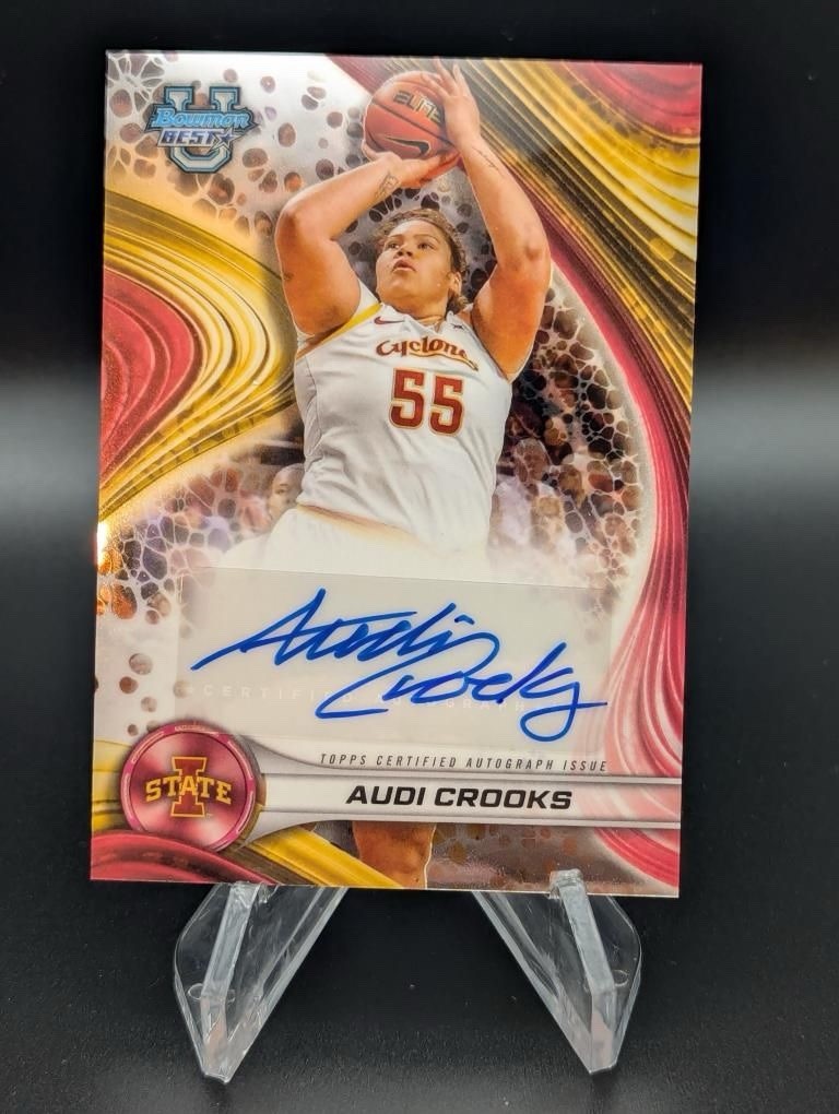 2024-25 BOWMAN U BEST IOWA STATE AUDI CROOKS AUTO