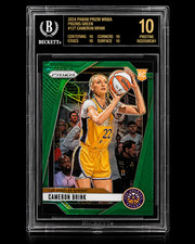 BLACK LABEL POP 1 BGS 10 2024 Panini Prizm WNBA Cameron Brink Green Prizm RC
