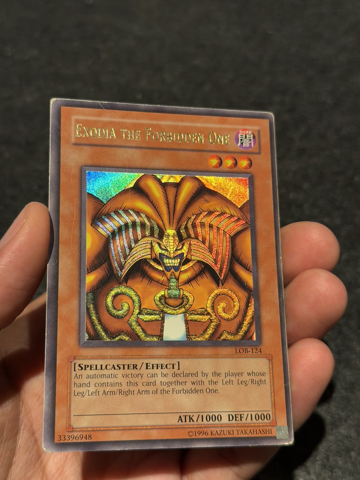 Exodia the Forbidden One LOB-124