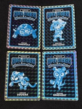 (4) VeeFriends Spectacular Series Super Stickers Diamond LOT Cougar Badger ++