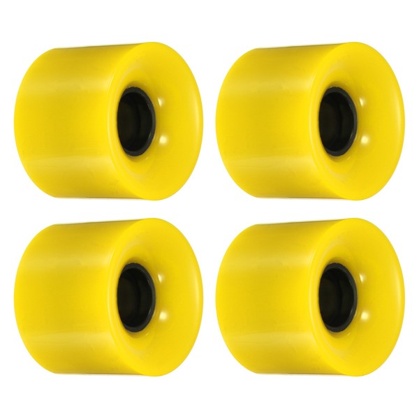 4 StüCk 60Mm Longboard Rollen Skateboard Rad 78A Gelb-image
