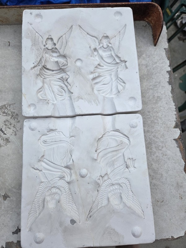 Bil Mac 863 Angel Design Plaster Slip Casting Mold