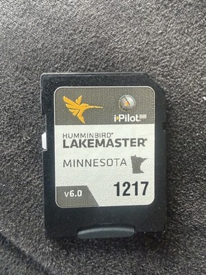 Hummingbird LakeMaster V6.0 Minnesota 1217 Map Card Map of Minnesota