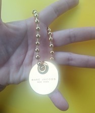 Marc Jacobs Medallion Keyring Or bag Charm. Very NICE