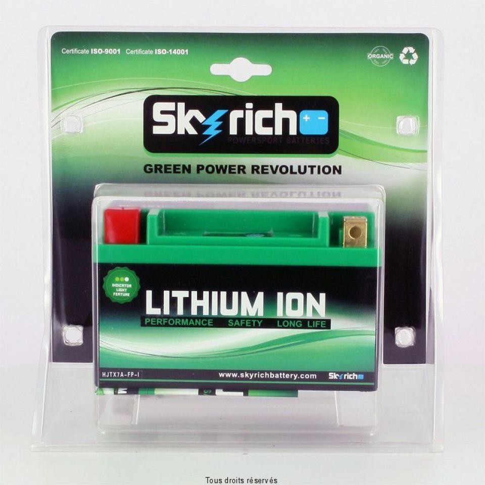 Batterie lithium de prestige Skyrich YTX7A-BS pour Aprilia SXV 550 racing