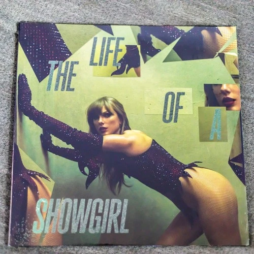Taylor Swift The Life Of A Showgirl Shiny Bug Wintergreen Onyx Marbled Vinyl NEW