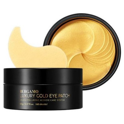 ? BERGAMO Luxury Gold Collagen Eye Pads 60 Sheets | Hydrating & Firming Eye Care