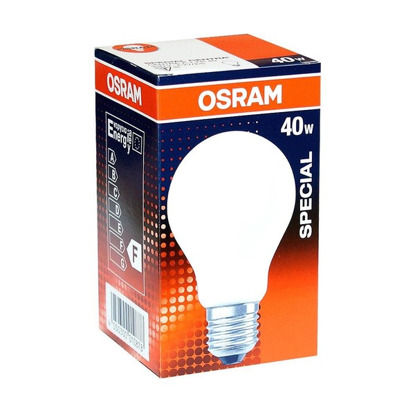 Osram GlüHlampe Centra A 40Watt E27 Matt StoßFest GlüHbirne A60 Warmweiß Dimmbar-image