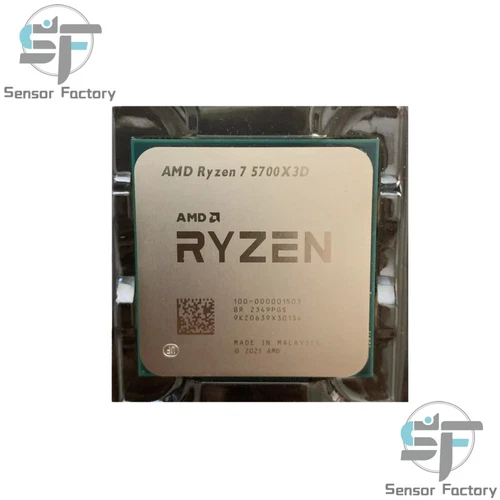 AMD Ryzen 7 5700X3D 8-Core 16-Thread 4.1GHz Socket AM4 Desktop Gaming CPU 1PCS 