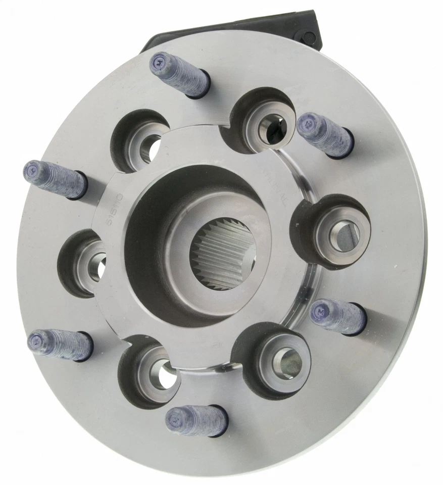 Conjunto de cojinete de rueda y buje delantero izquierdo MOOG para Isuzu i-370 2007-2008 4x4 Foto 4 de 4