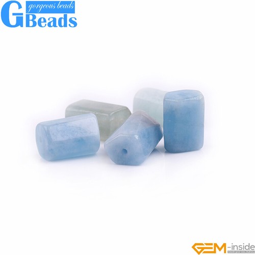 Natural Assorted Gemstone Faceted Tube Column Beads for Jewelry Making 8x12mm - Picture 60 of 192