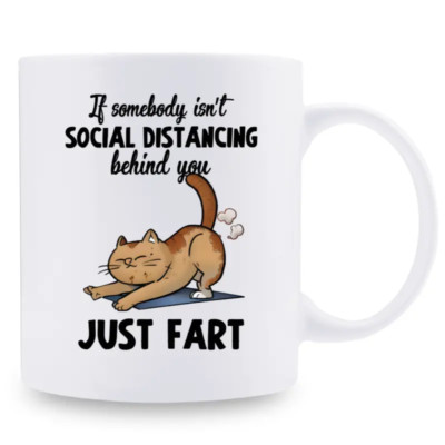 11ozFunny Cat Lover Coffee Mug Cute Ceramic Tea Cup Gift for Kid Family Holiday