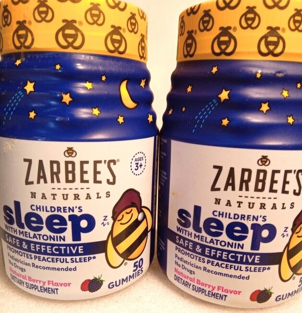 Zarbee's Naturals Children's Sleep Gummies 50 Pcs for sale online eBay