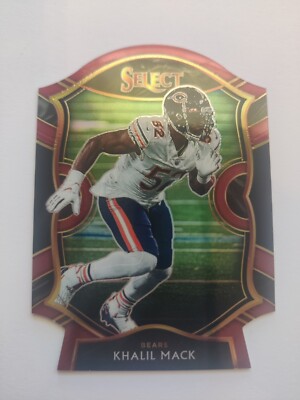 Khalil Mack 2020 Panini Select Concourse Red #8  Football Card