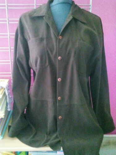 Veste Jacqueline Riu En Tweed Coton - Taille 40 - Marron - Mi-longue, Manches Longues - Occasion TB