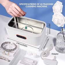 Automatisch Ultraschall Reinigungsger&auml;t Ultraschallreiniger Uhren Brille Schmuck