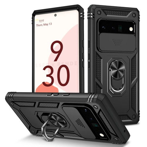 Case Cover Push Window Ring Holder For Google Pixel 8 6 Pro Redmi Note 10 - Picture 13 of 18