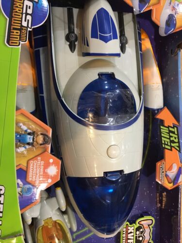 Disney Junior Miles Tomorrowland Stellosphere Ship W/ lights, sound & Figure NIB - Picture 5 of 11
