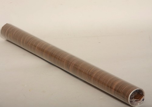 Pecan Brown Wood Oak Grain Vinyl Contact Paper Shelf Drawer Liner Peel Stick USA - Picture 2 of 2