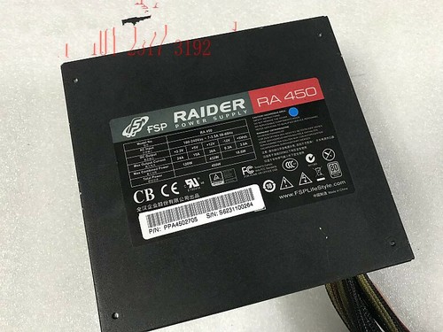 FSP Black Knight RA450 rated 450W industrial computer equipment power supply - Picture 2 of 2