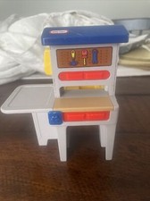 Vintage Little Tikes Dollhouse Size Toolbench Workbench