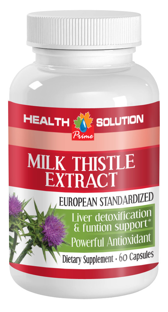 Immune booster -MILK THISTLE EXTRACT- milk thistle detox - 1 Bottle