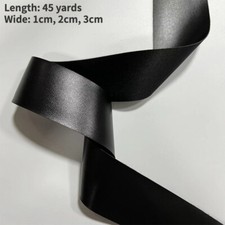 45 YARDS Finta Pelle Strisce Piatte Larghe Cinghie Filo Fai Da Te 1cm 2cm 3cm
