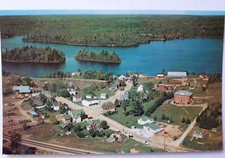 Aerial View Of Gooderam, Ontario, Canada 